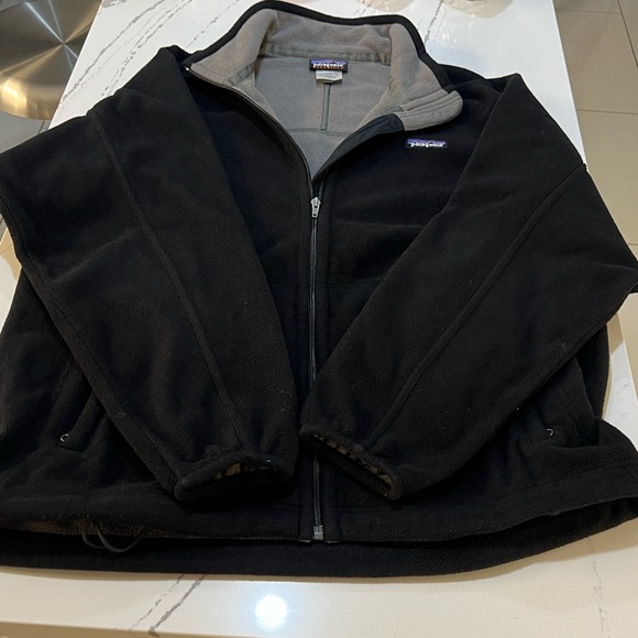 Patagonia Synchilla Black Fleece Zip Up Men's Jacket size L - Picture 10 of 16